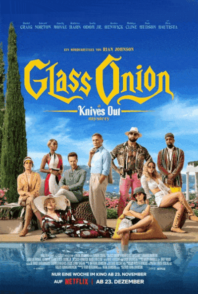 Kinostarts 24.11.2022: Glass Onion - Pinocchio - Shattered